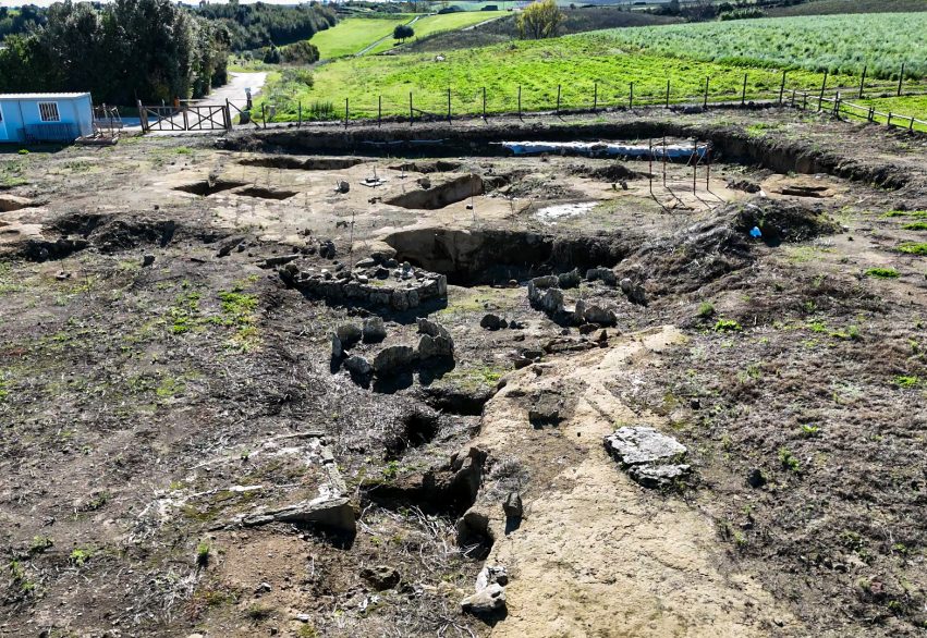 Particolare Necropoli dell’Osteria (area C)