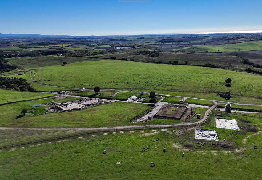 Panoramica della città antica